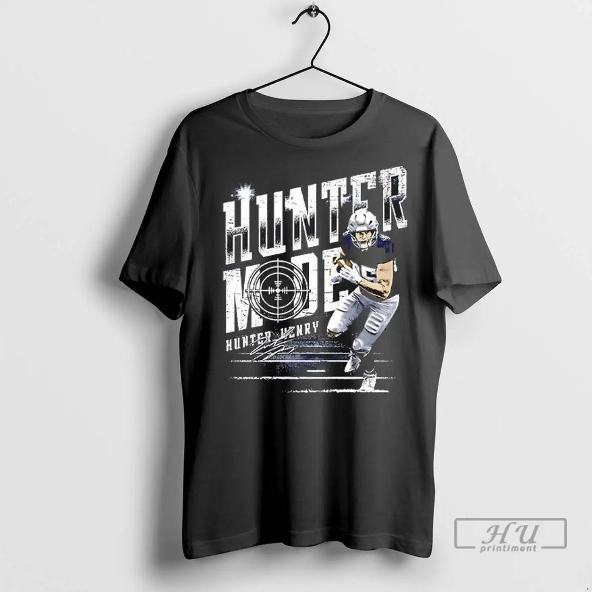 Officials Hunter Mode Hunter Henry New England Football T Shirts