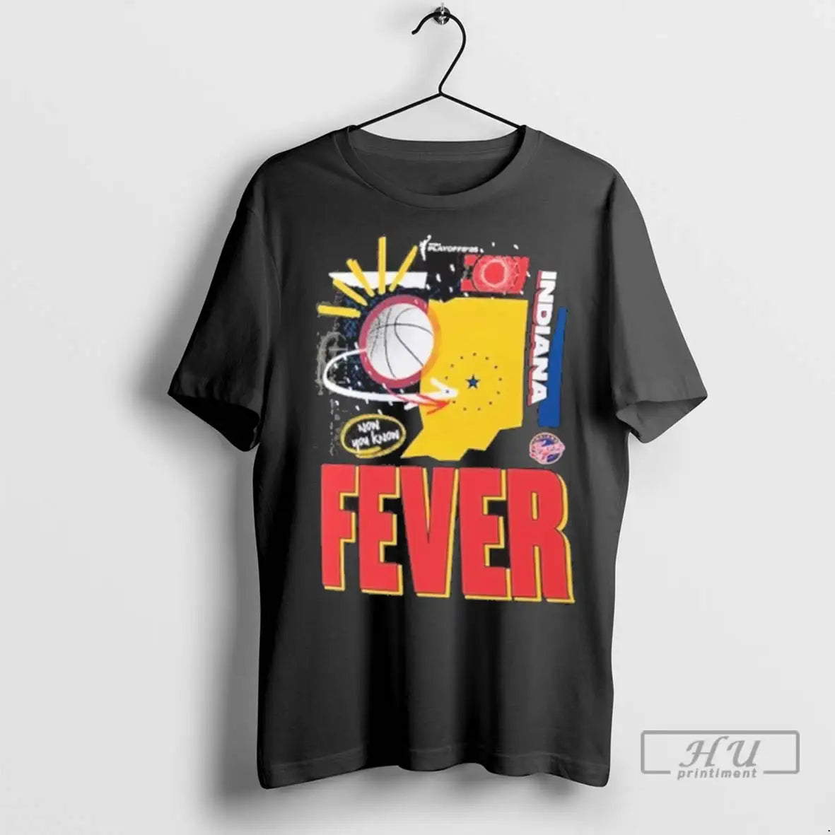 Officials Indiana Fever 2025 Wnba Playoffs In The Zone T Shirts