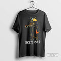 Officials Jazz Cat Art T Shirts