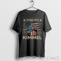Officials Jimmy Kimmel We The People I Stand With Jimmy Kimmel American Flag Retro