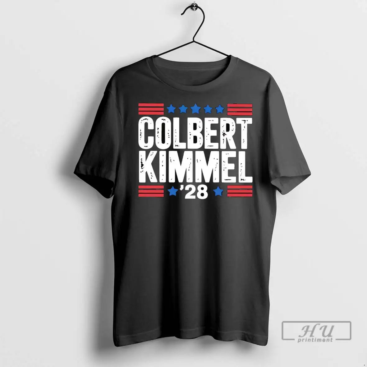 Officials Jimmy Kimmel And Stephen Colbert 28 Election T Shirts