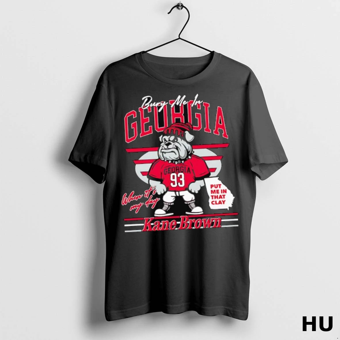 Officials Kane Brown Bury Me In Georgia Bulldogs When Its My Day Put Me In
