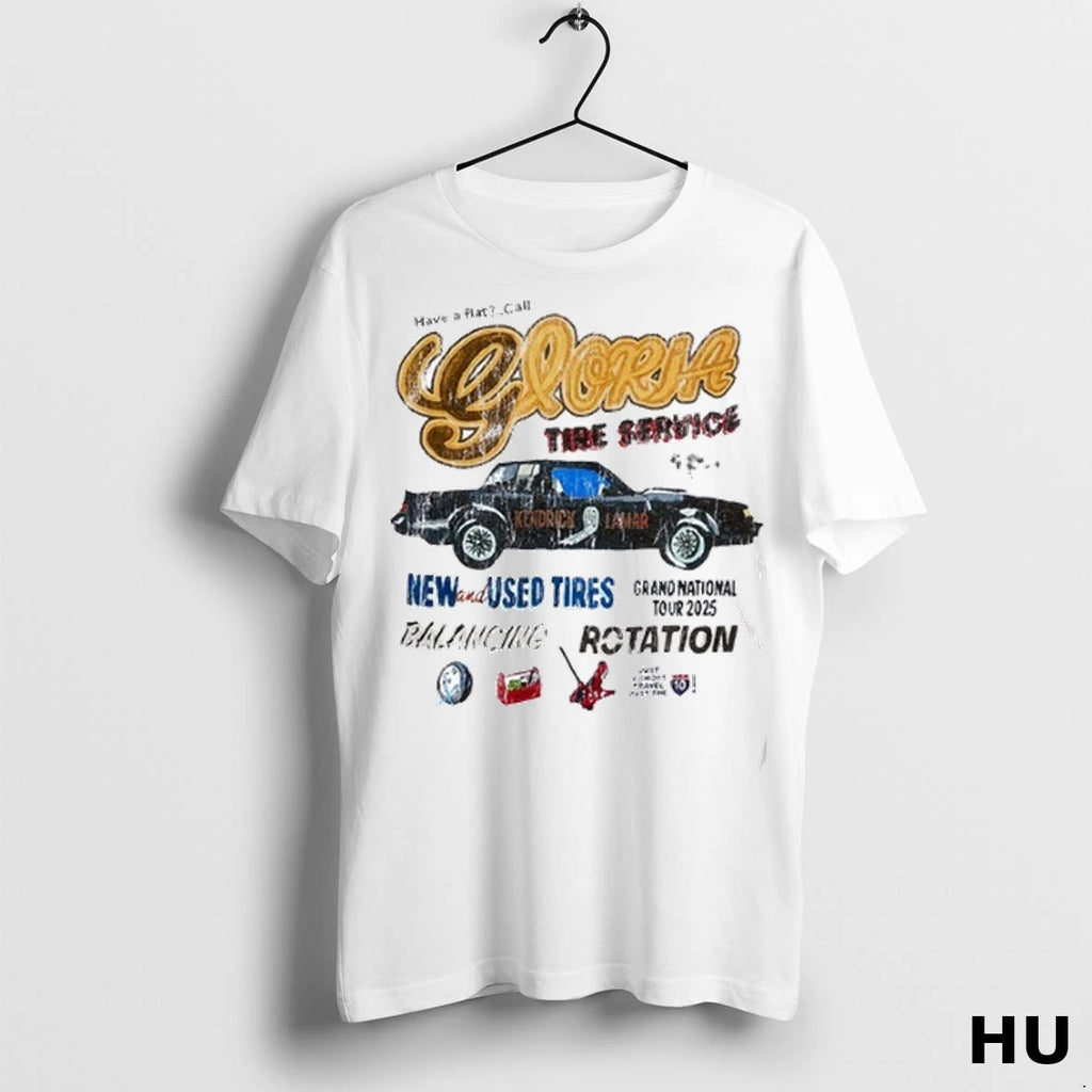 Officials Kendrick Lamar Grand National Tour 2025 Gloria Tire Service New And Used Tired Latam