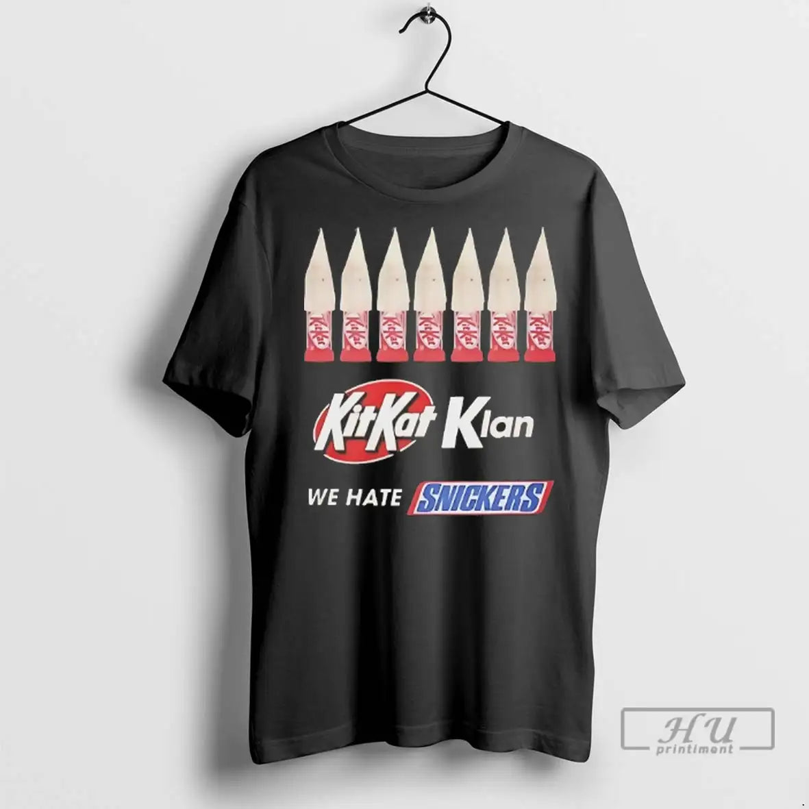 Officials Ku Klux Klan Kit Kat Klan We Hate Snickers T Shirts