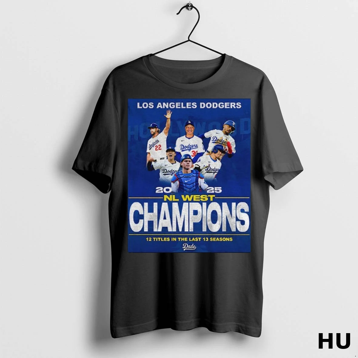 Officials Los Angeles Dodgers Mlb Baseball 2025 Nl West Champions 12 Titles In The Last