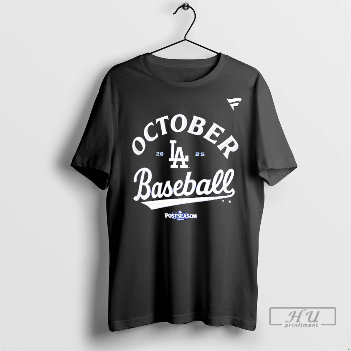 Officials Los Angeles Dodgers October Baseball Nl Wild Card Winner T Shirts