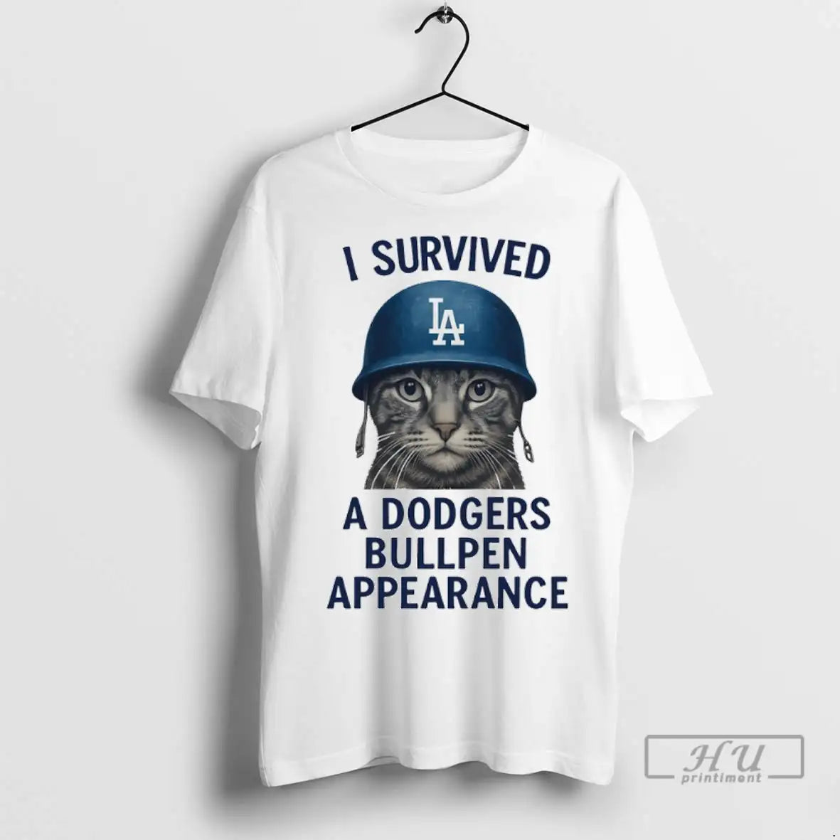Officials Los Angeles Dodgers Cat I Survived A Dodgers Bullpen Appearance T Shirts