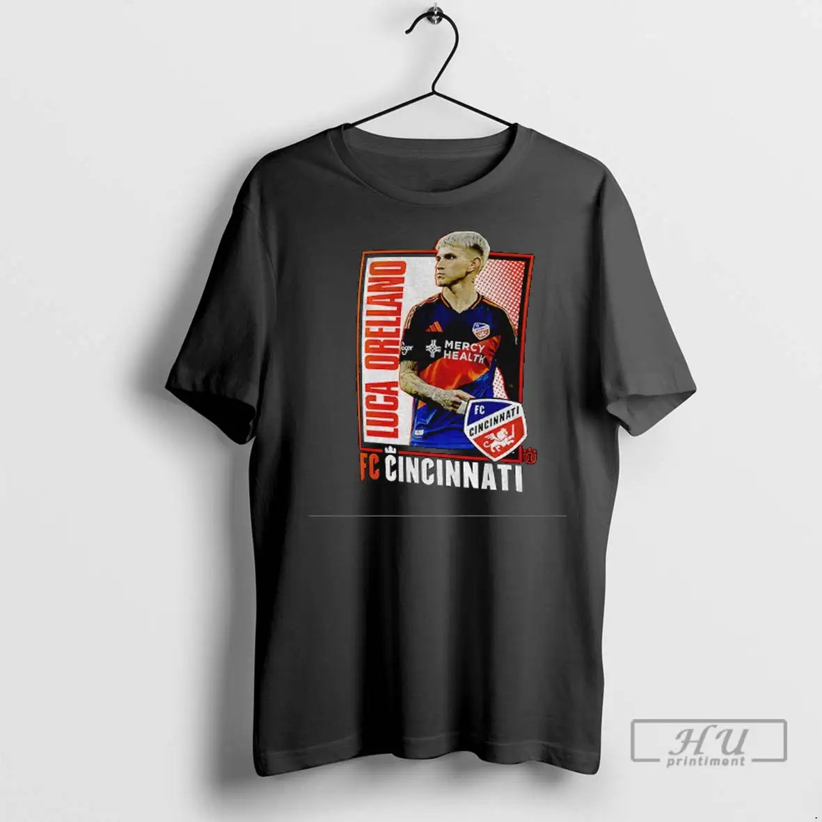 Officials Luca Orellano Fc Cincinnati Major League Soccer Logo T Shirts