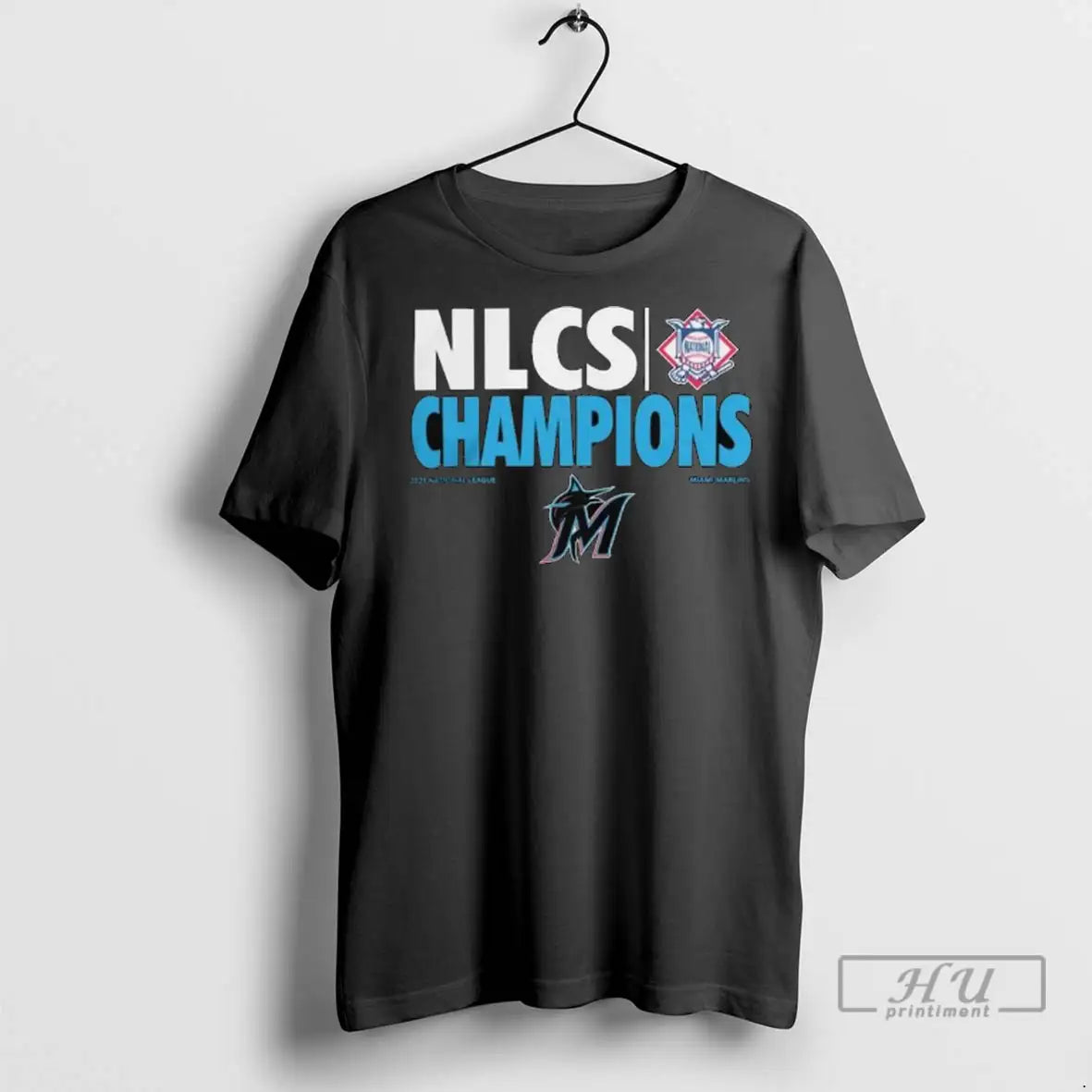 Officials Miami Marlins 2025 Nlcs Champions Mlb Postseason Long Sleve T Shirts