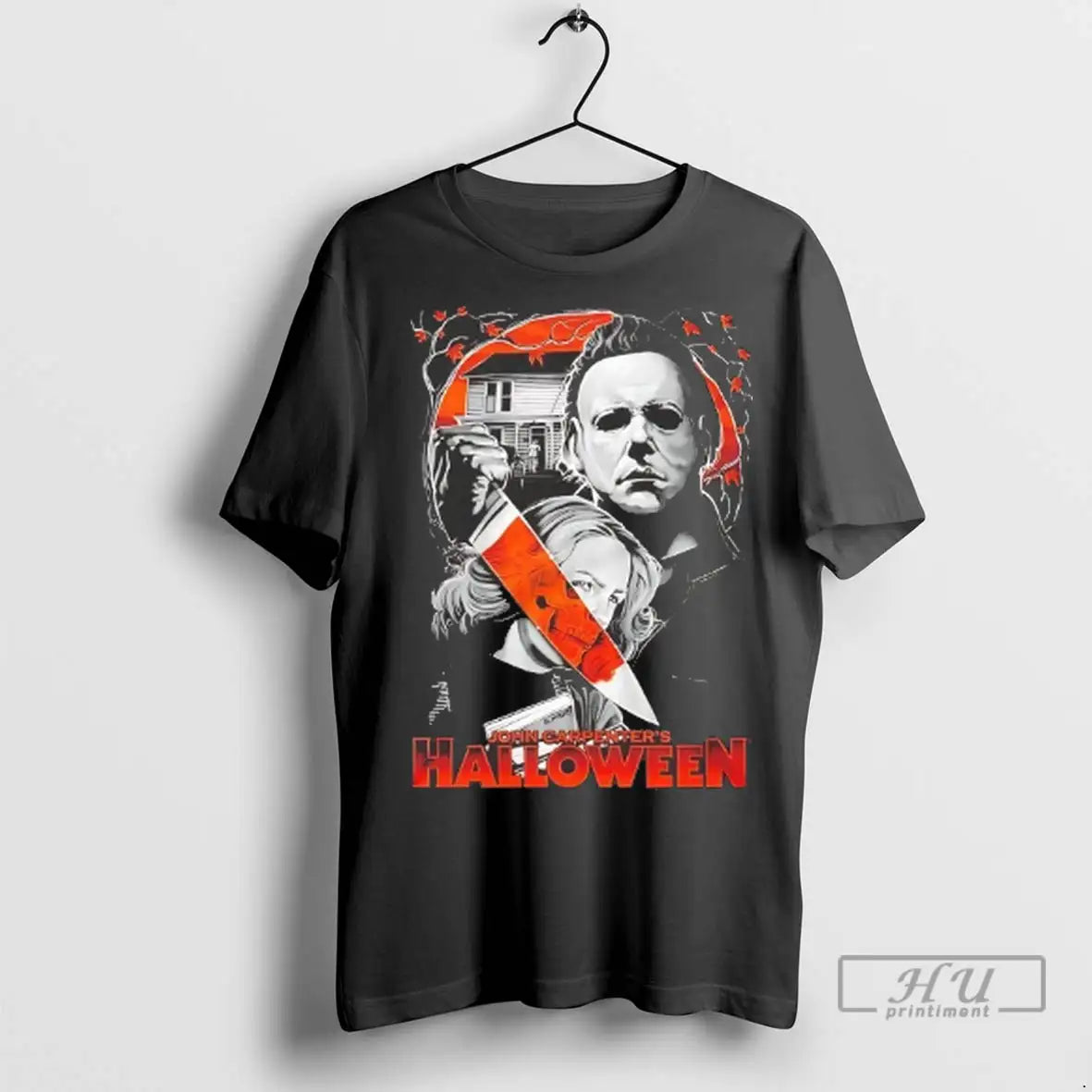 Officials Michael Myers Laurie Strode Haddonfield Halloween T Shirts
