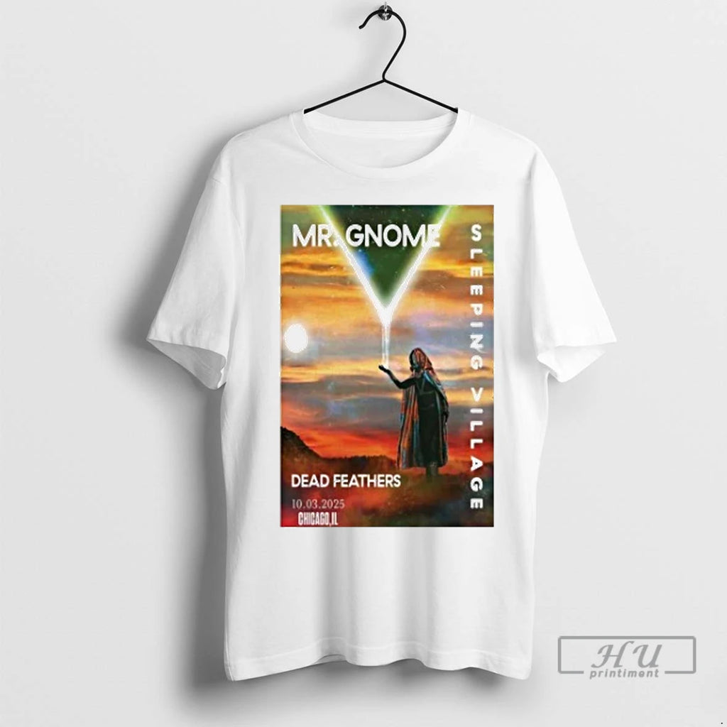 Officials Mr Gnome Chicago Illinois Concert T Shirts