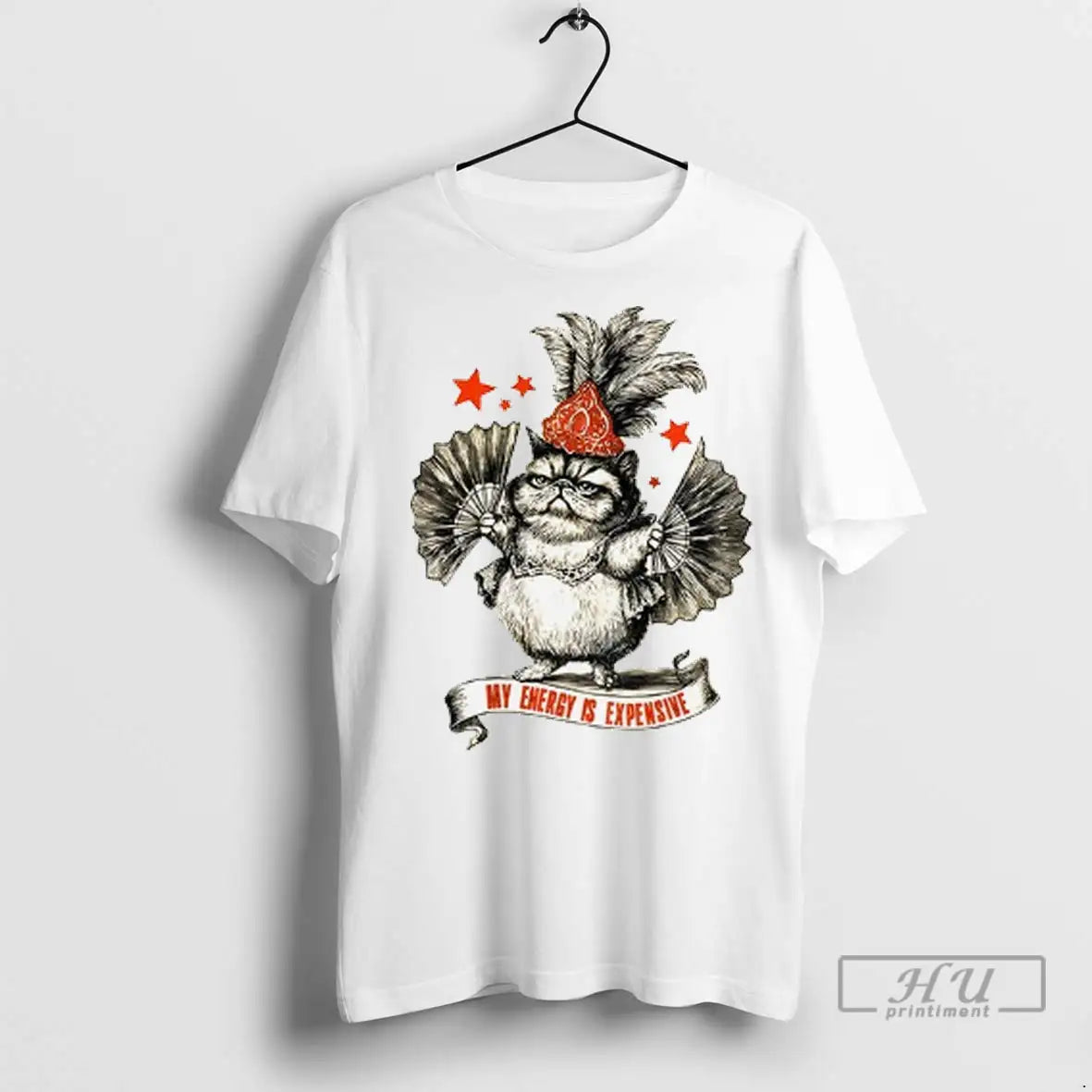 Officials My Energy Is Expensive Showgirl Cat Oliva T Shirts