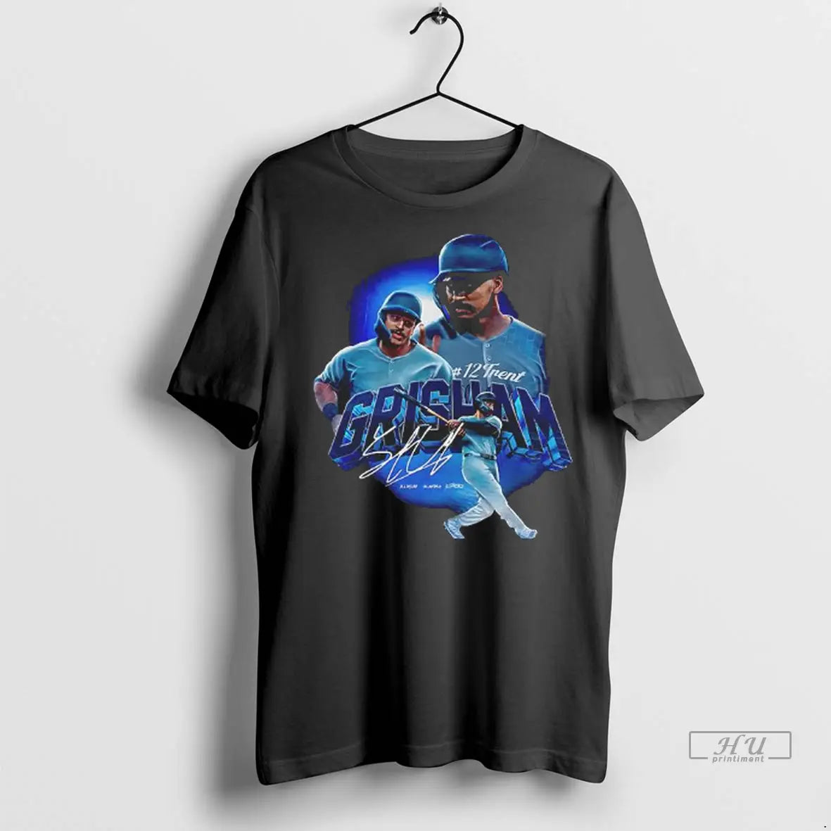Officials New York Yankees Trent Grisham Graphic Signature T Shirts