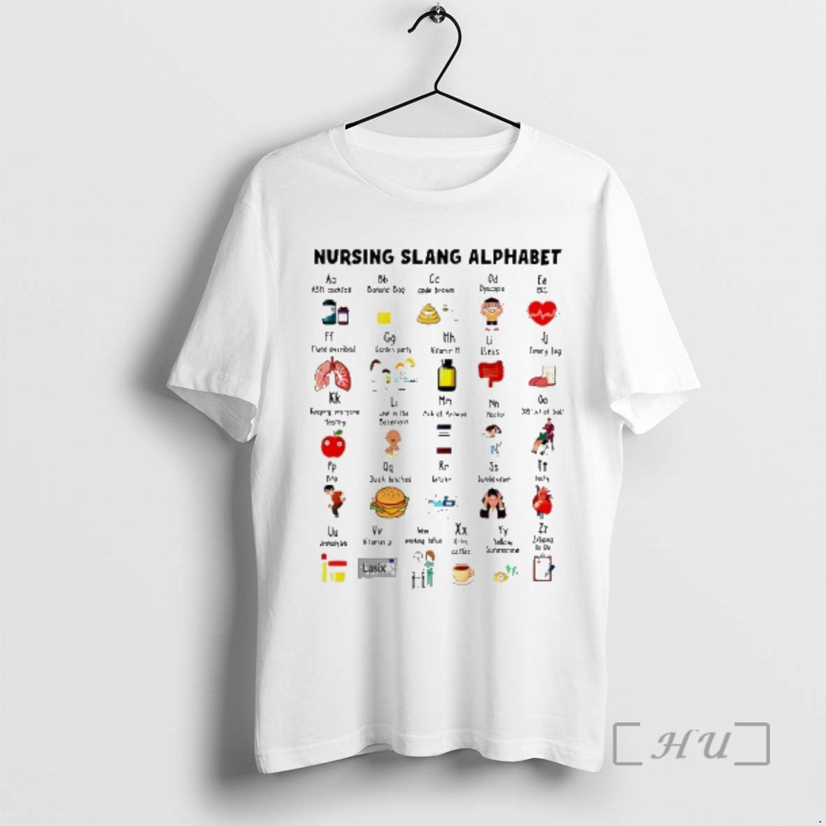 Officials Nursing Slang Alphabet