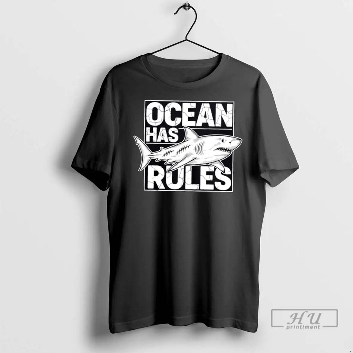 Officials Ocean Has Rules Great White Shark Natures Law Ocean Conservation T Shirts