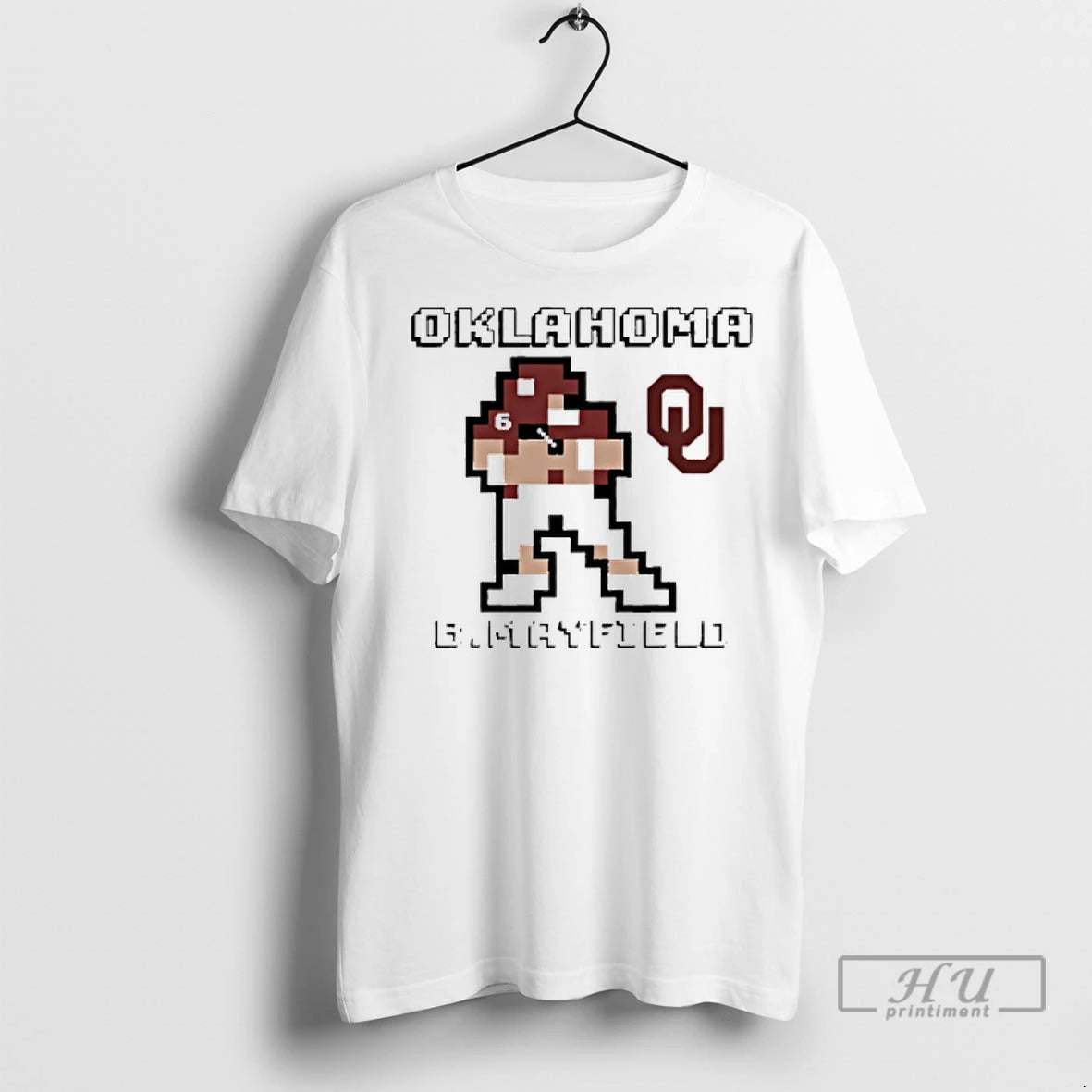 Officials Oklahoma Sooners Baker Mayfield Retro Baller T Shirts