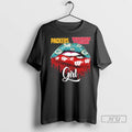 Officials Packers X Wisconsin Badgers Girl Lips Glitter T Shirts