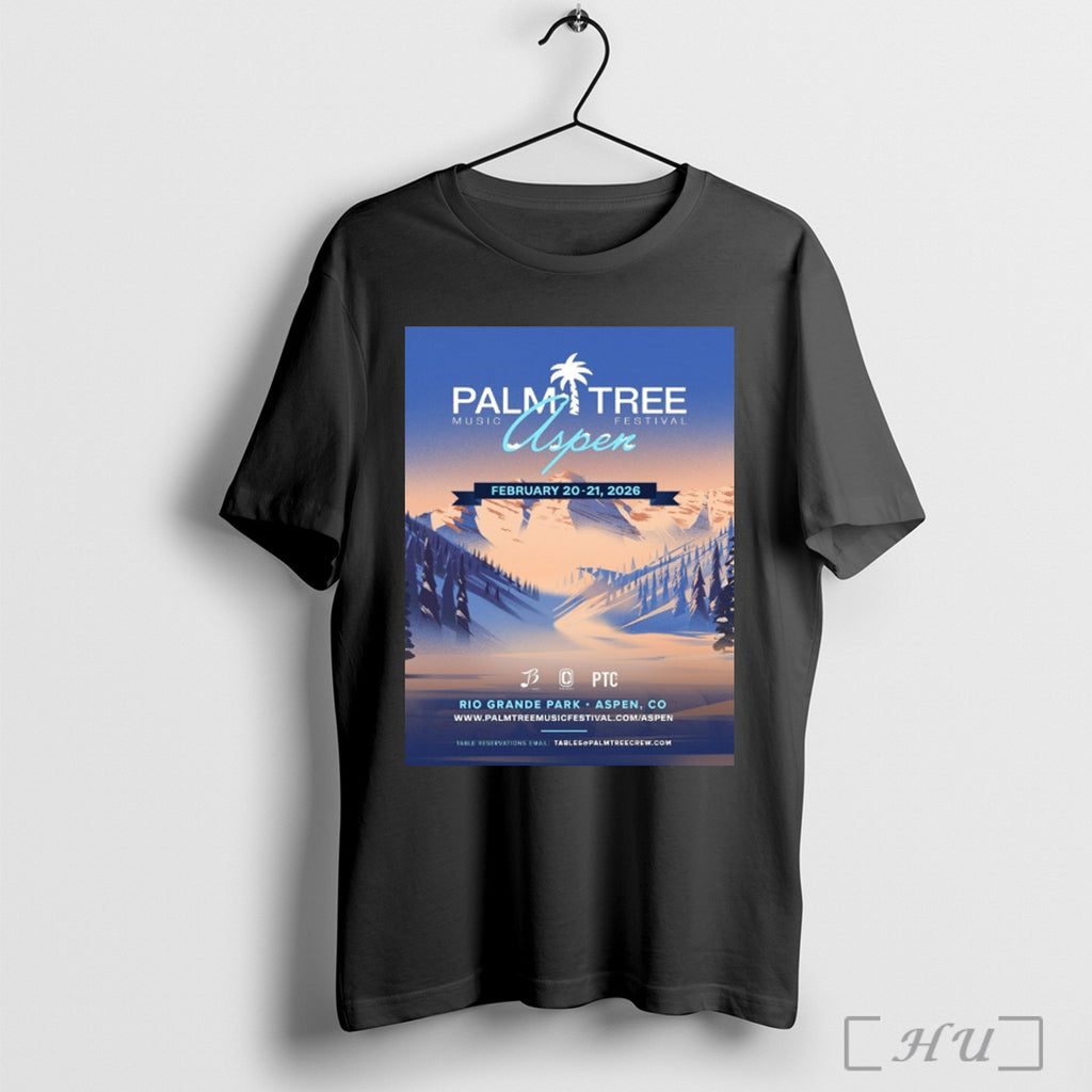 Officials Palm Tree Music Festival Rio Grande Park Aspen Colorado February 20 21 2026 New
