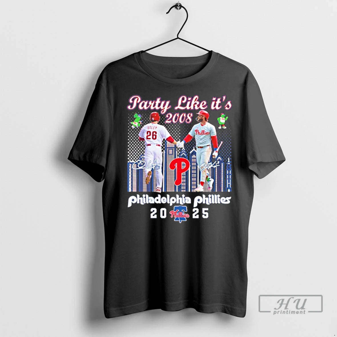 Officials Party Like Its 2008 Philadelphia Phillies 2025 T Shirts