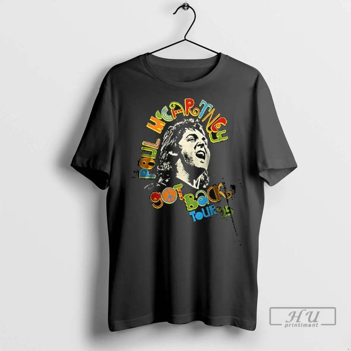 Officials Paul Mccartney Got Back 2025 Tour Cities Vintage 1 T Shirts