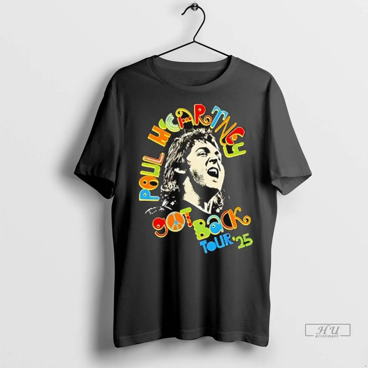 Officials Paul Mccartney Got Back Tour 2025 Graphic Ladies T Shirts