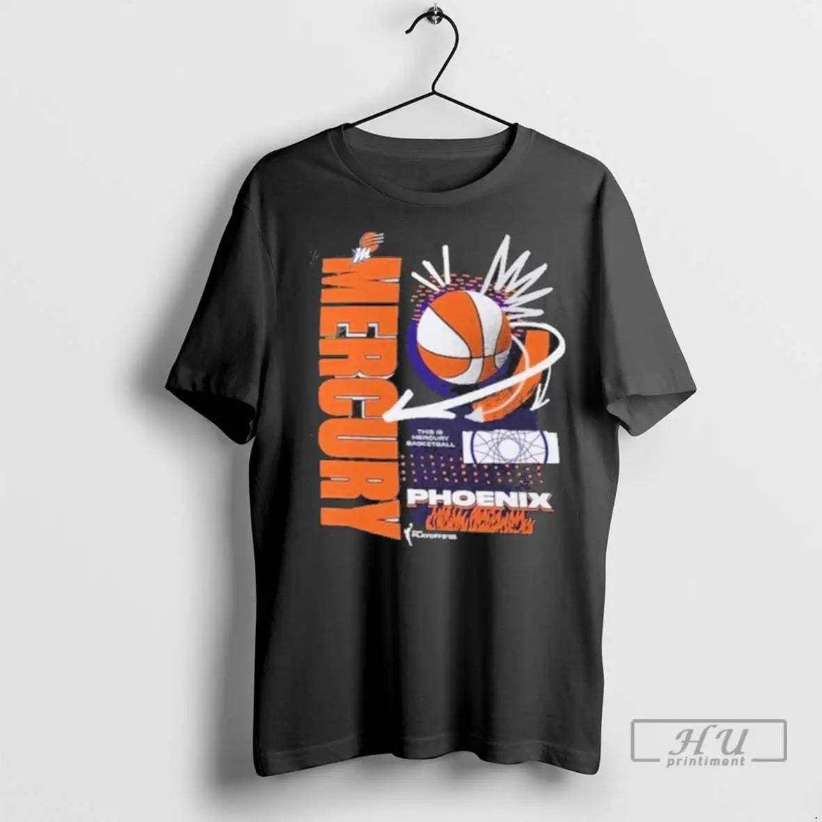 Officials Phoenix Mercury 2025 Wnba Playoffs In The Zone T Shirts