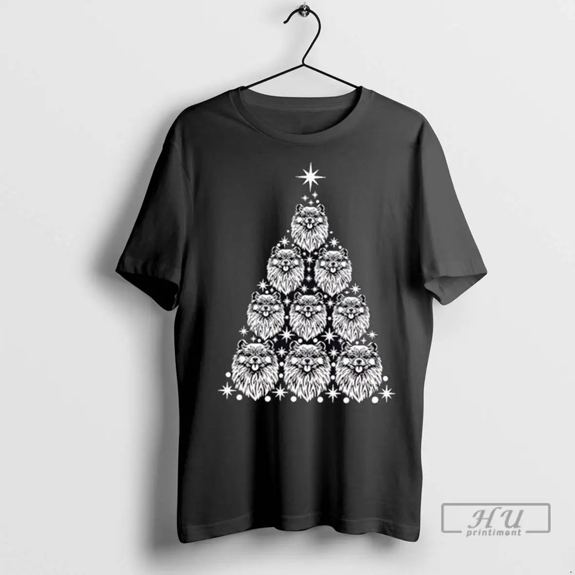 Officials Pomeranian Christmas Tree Cute T Shirts