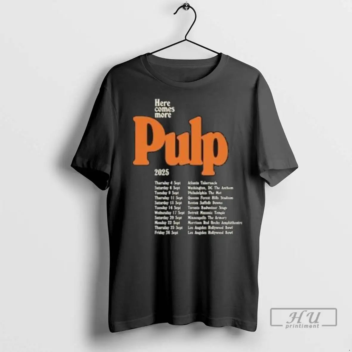 Officials Pulp Here Comes More Tour 2025 Dates T Shirts