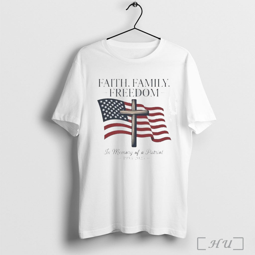 Officials Rip Charlie Kirk Faith Family Freedom In Memory Of A Patriot 1993 2025