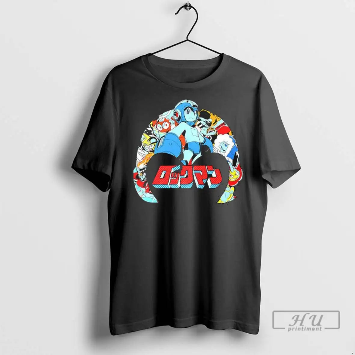 Officials Rockman Robot Masters Graphic T Shirts