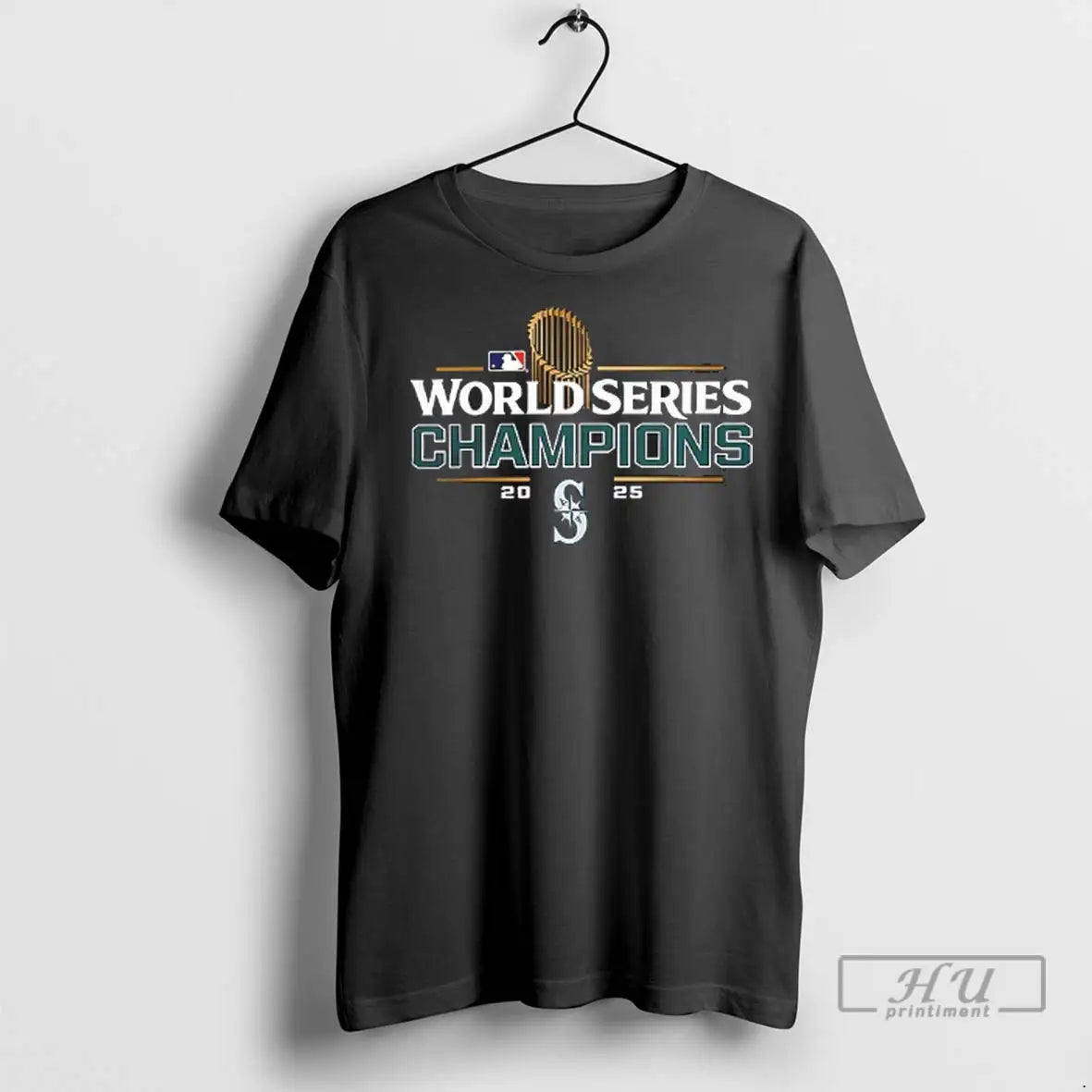 Officials Seattle Mariners 2025 World Series Champions Mlb Trophy T Shirts