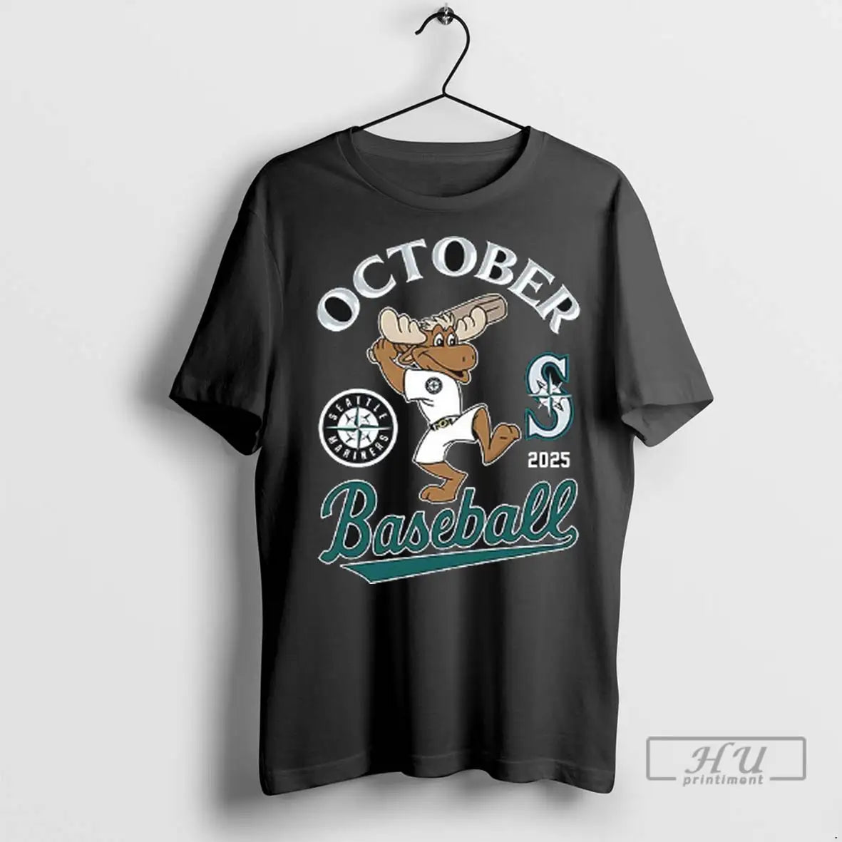 Officials Seattle Mariners October Baseball 2025 Player List 2 Sided 1 T Shirts