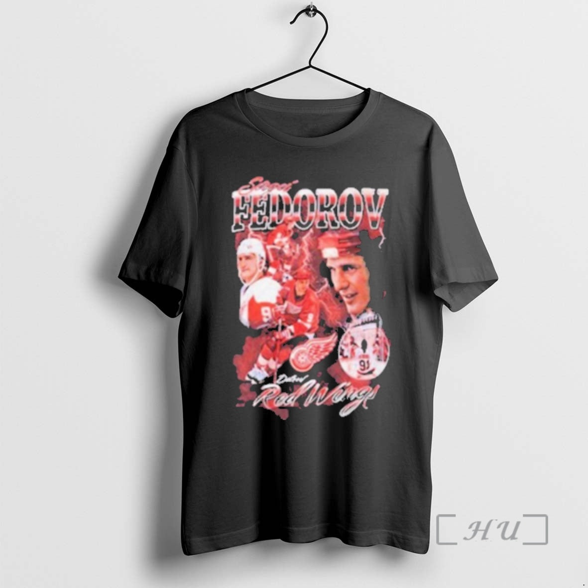 Officials Sergei Fedorov Detroit Red Wings Vintage