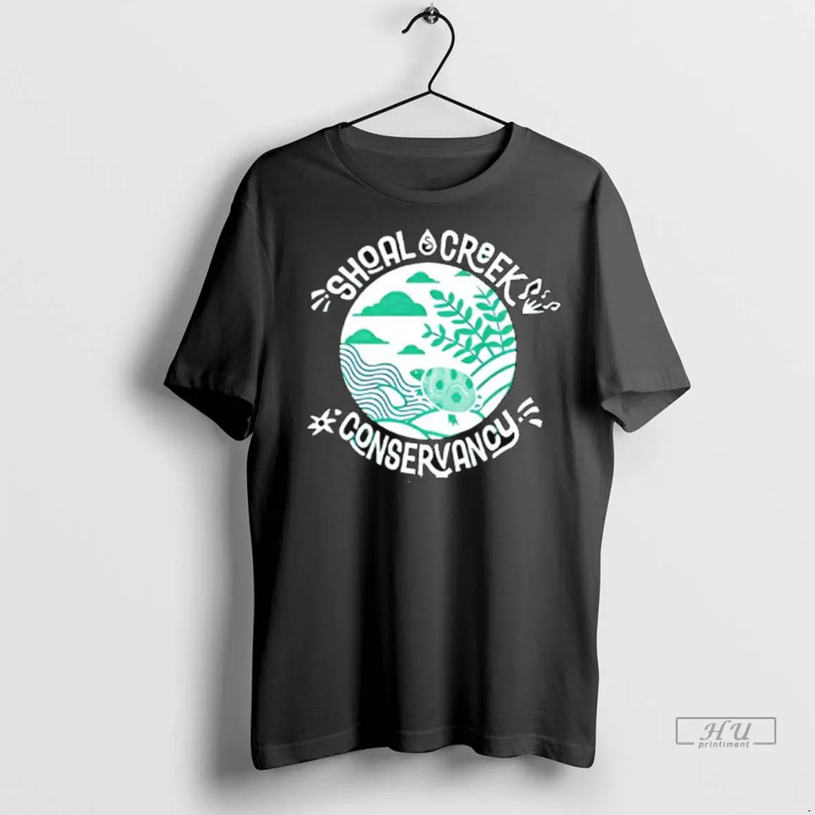 Officials Shoal Creek Conservancy Shoal Creek Trail Graphic Ladies T Shirts