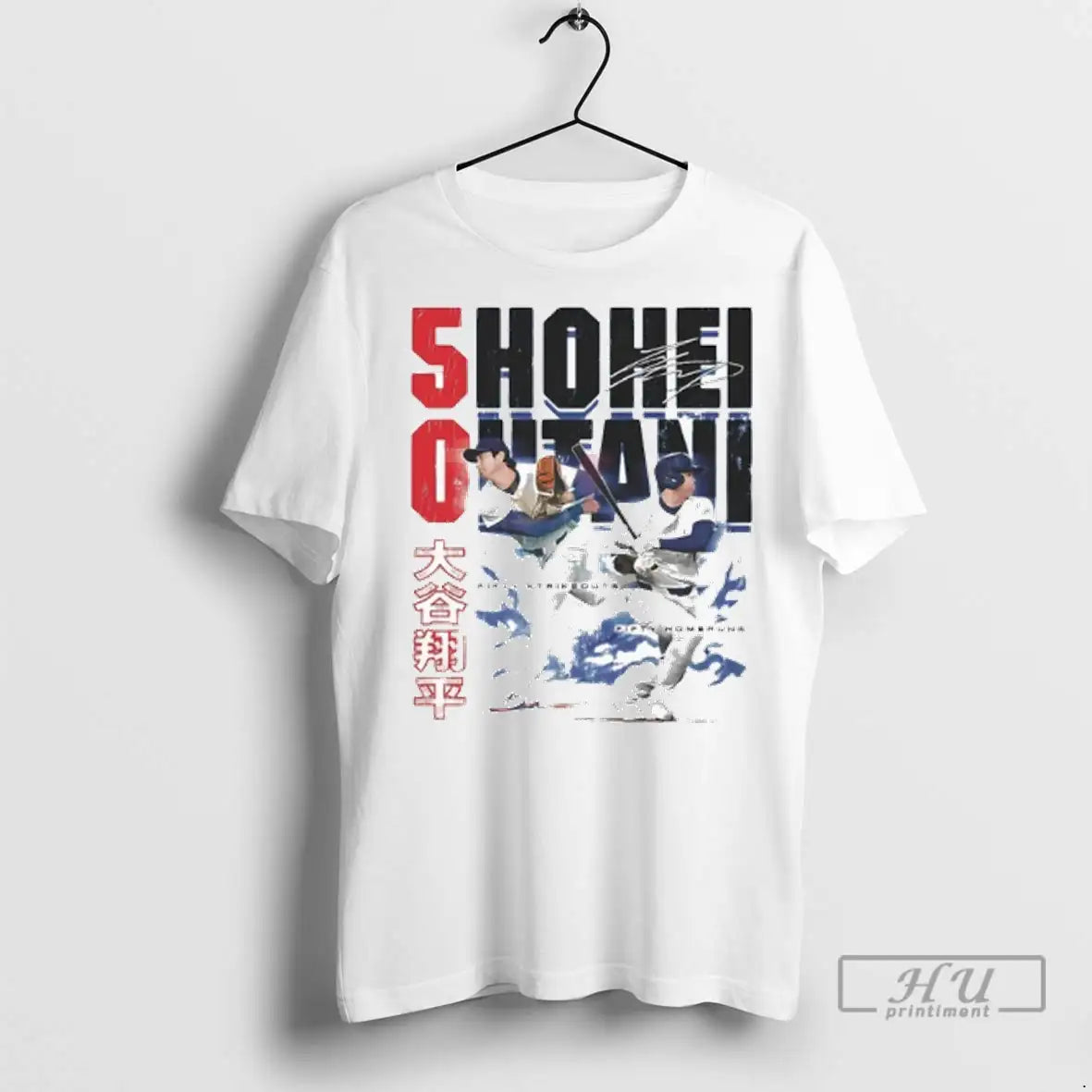 Officials Shohei Ohtani Los Angeles D 50 Strikeouts 50 Home Runs T Shirts