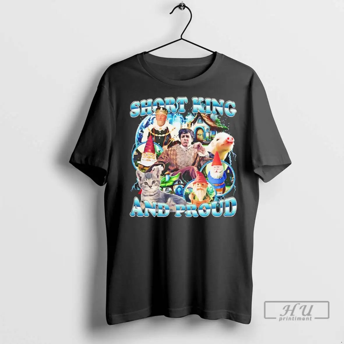 Officials Short King And Proud 90s Bootleg T Shirts