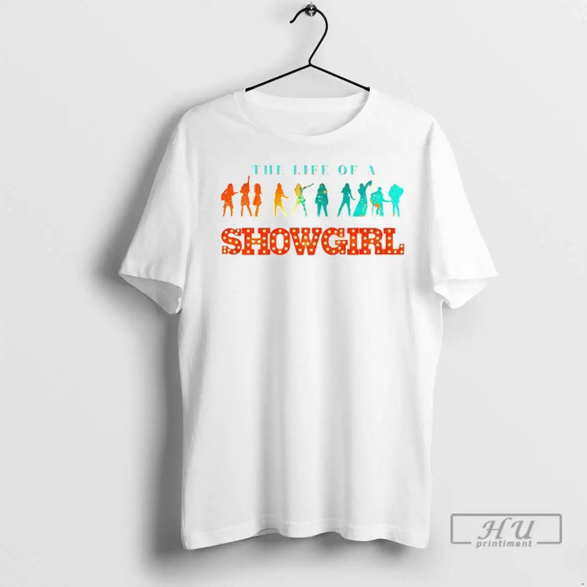 Officials Showgirl Silhouette The Life Of A Showgirl T Shirts