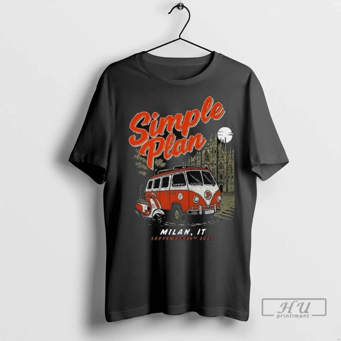 Officials Simple Plan Milan Italy September 29 2025 Tour Long Sleve T Shirts