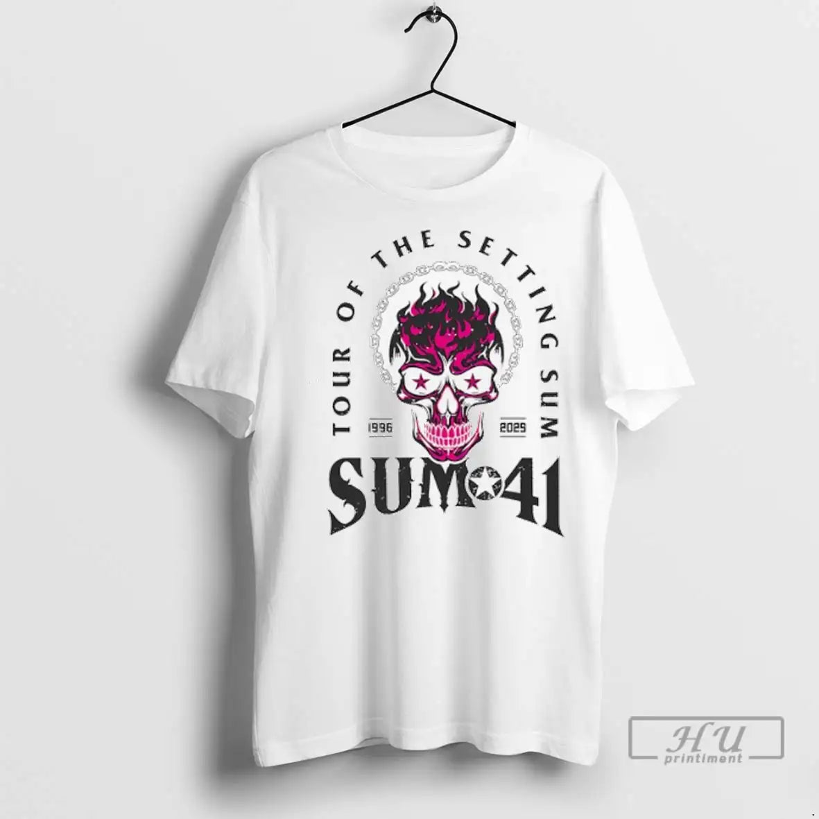 Officials Skull Sumo 41 Tour Of The Setting Sum 1996 2025 T Shirts