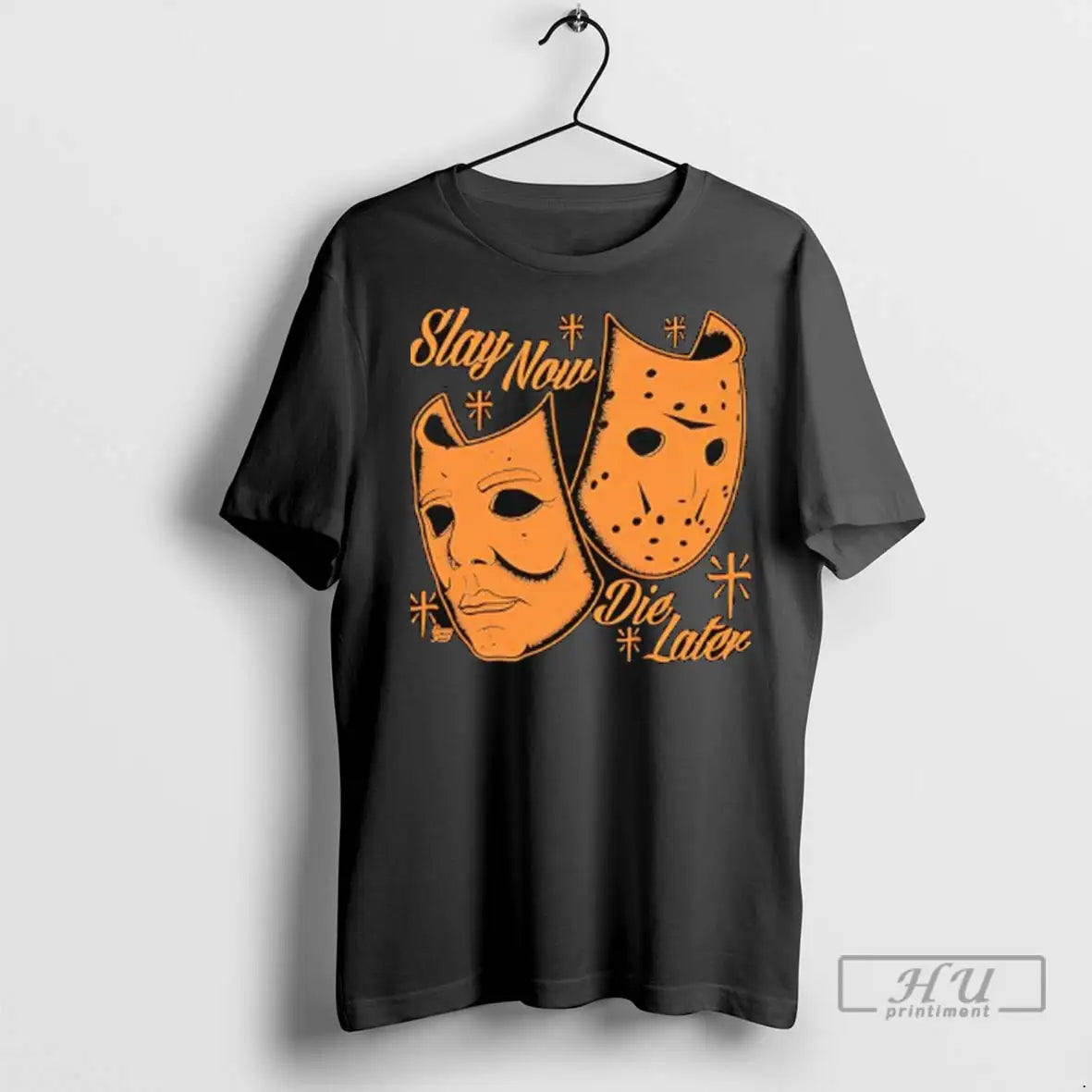 Officials Slay Now Die Later Mask Ladies T Shirts