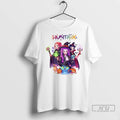 Officials Spooky Huntrix Kpop Demon Hunters Derpy Tiger Halloween T Shirts