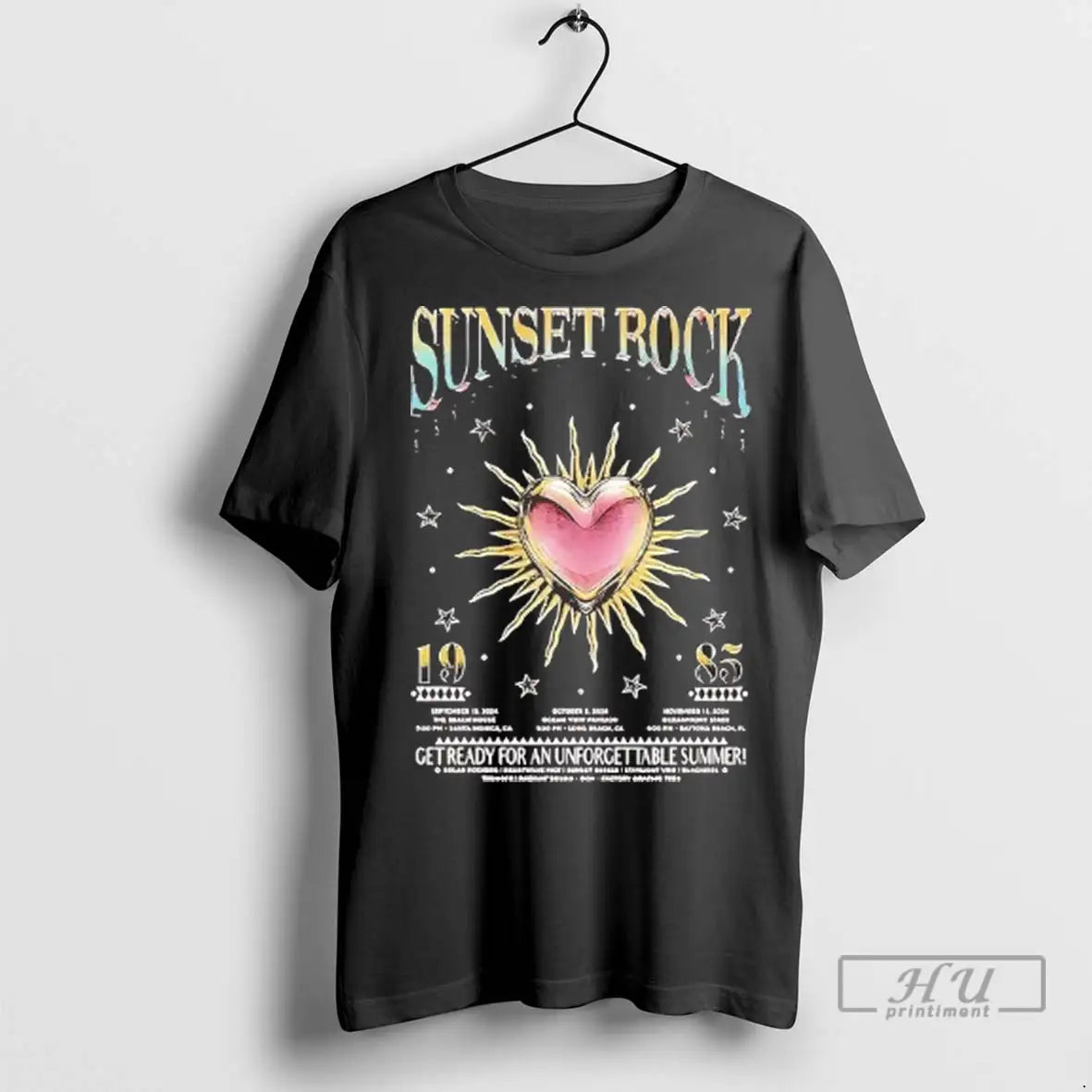 Officials Sunset Rock Get Ready For An Unforgettable Summer Since 1985 T Shirts