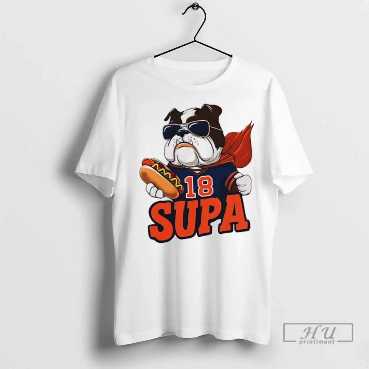 Officials Supa The Bulldog Chicago Football T Shirts