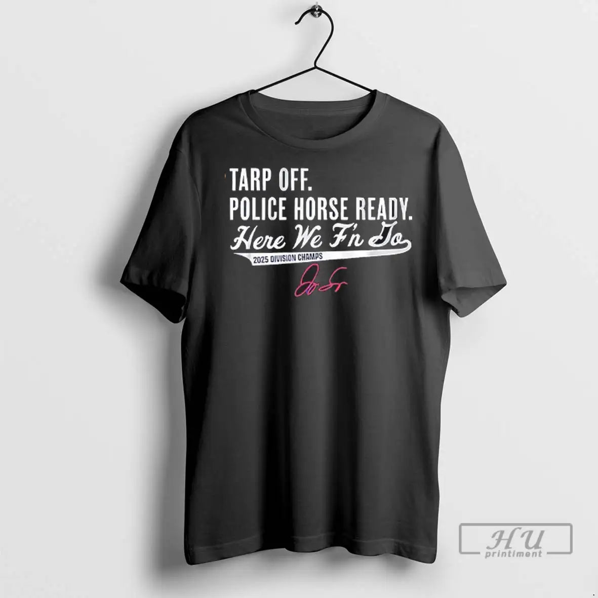 Officials Tarp Off Police Horse Ready George Springer T Shirts
