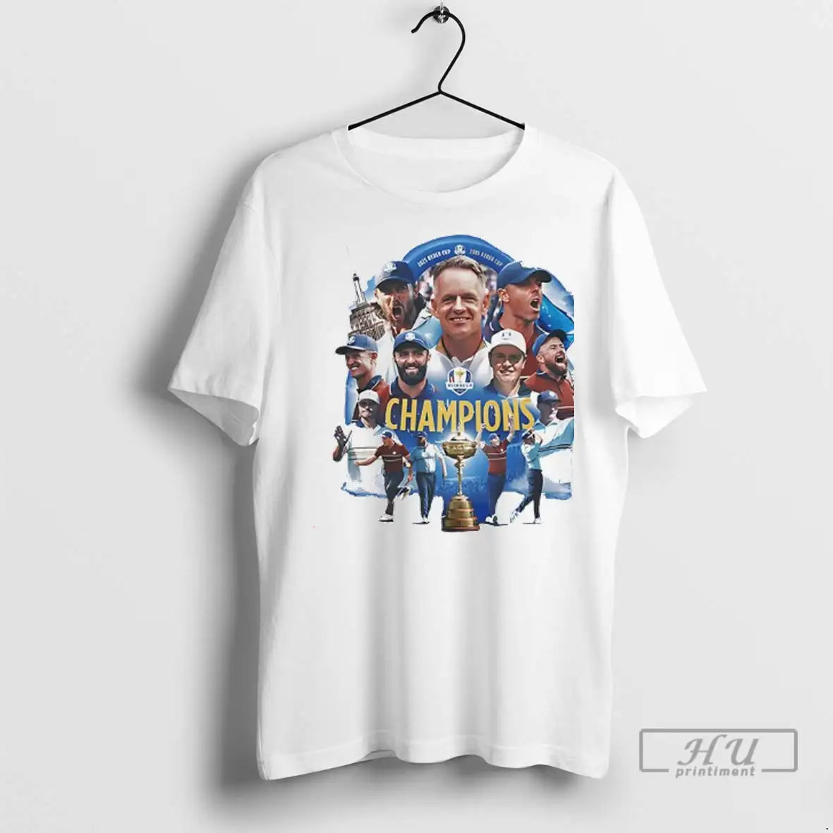 Officials Team Europes Victory At The 2025 Ryder Cup Celebrates Champions T Shirts