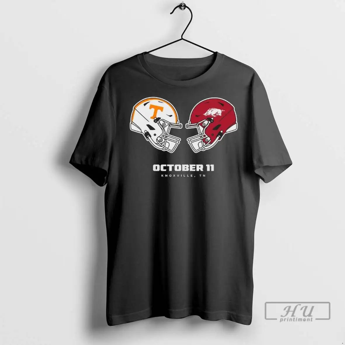 Officials Tennessee Volunteers Vs Arkansas Razorbacks October 11 2025 Knowville Tn Hemlets T Shirts
