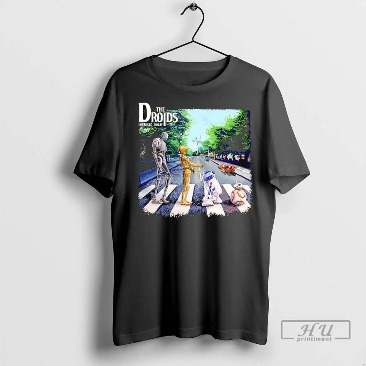 Officials The Droids Imperial Road X Abbey Road Album Cover Ladies T Shirts