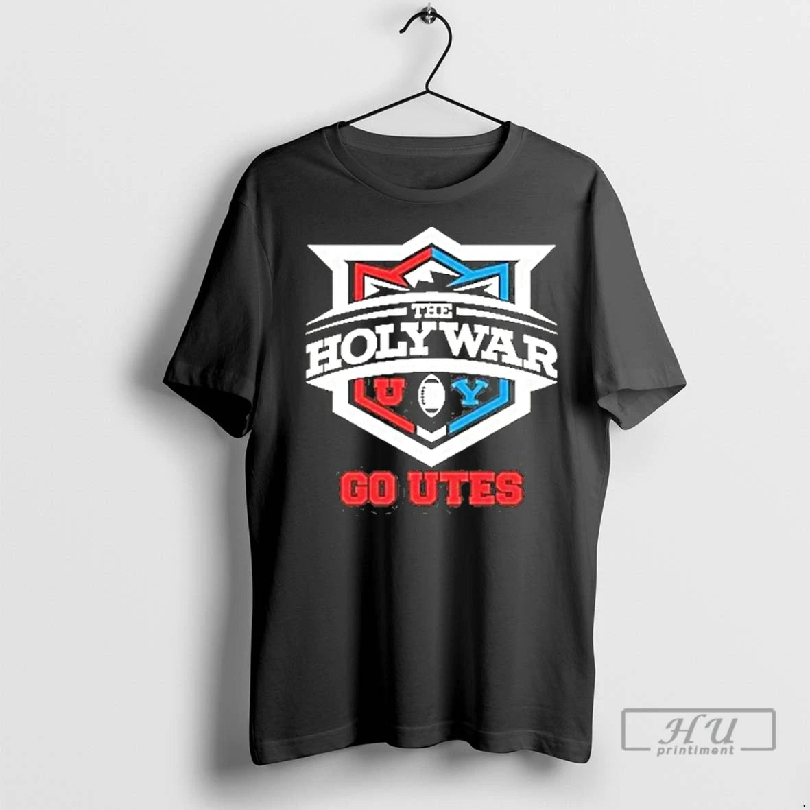 Officials The Holy War 2025 Utah Utes Vs Byu Cougars Go Utes T Shirts