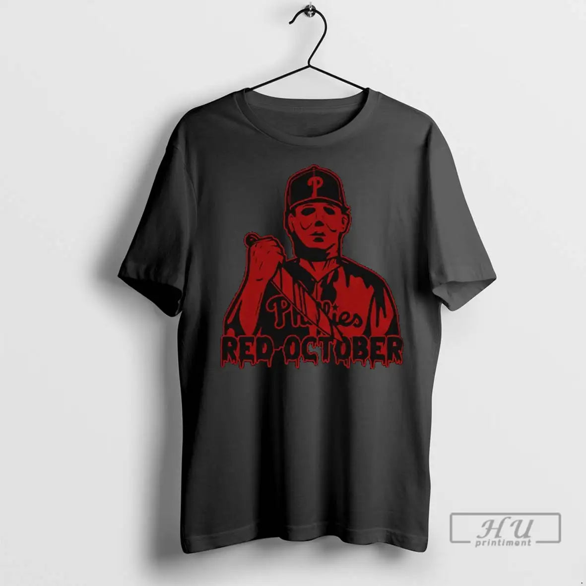 Officials The Hunt For Red October Philadelphia Phillies Mlb Baseball Halloween T Shirts