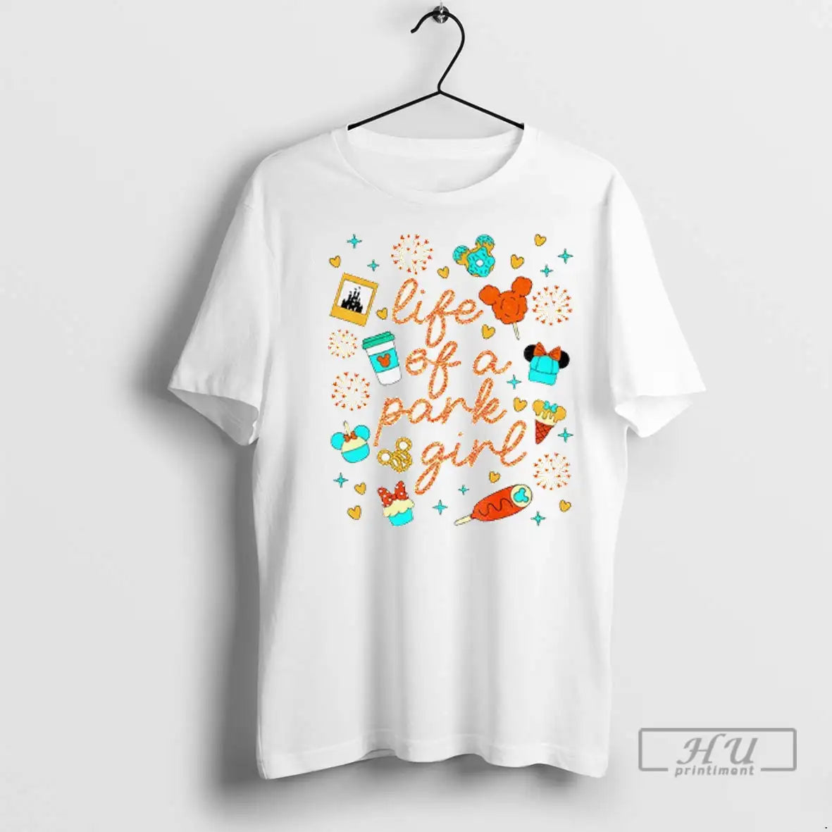 Officials The Life Of A Park Girl Magic Kingdom Mouse And Friends T Shirts